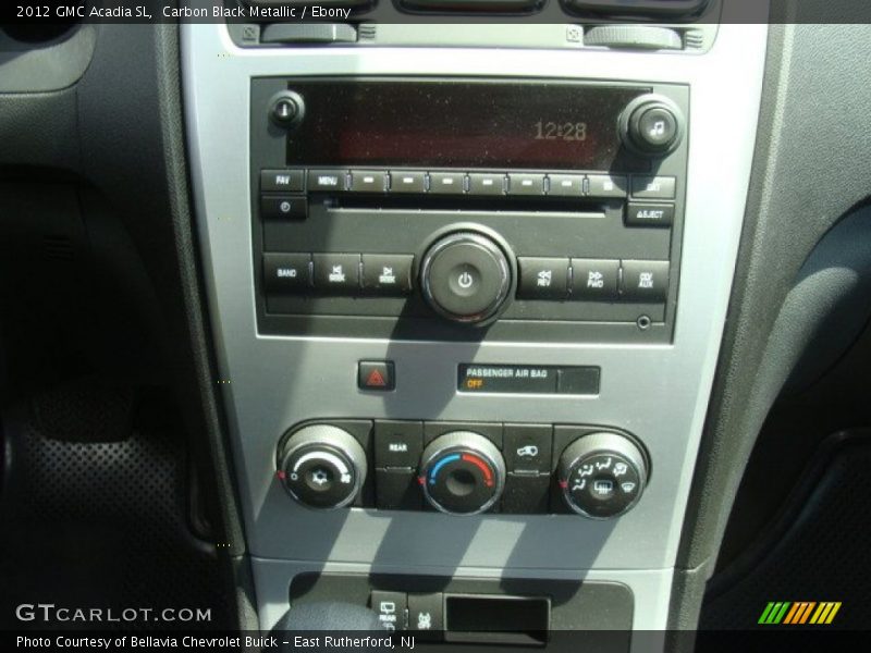 Carbon Black Metallic / Ebony 2012 GMC Acadia SL