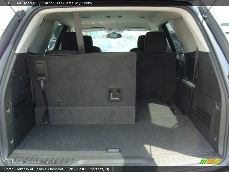 Carbon Black Metallic / Ebony 2012 GMC Acadia SL