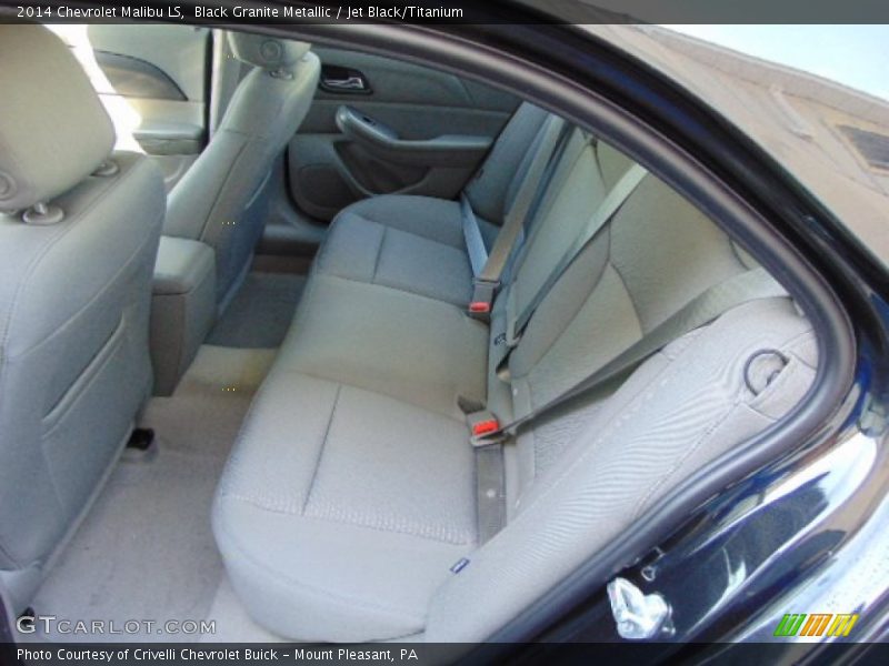 Black Granite Metallic / Jet Black/Titanium 2014 Chevrolet Malibu LS
