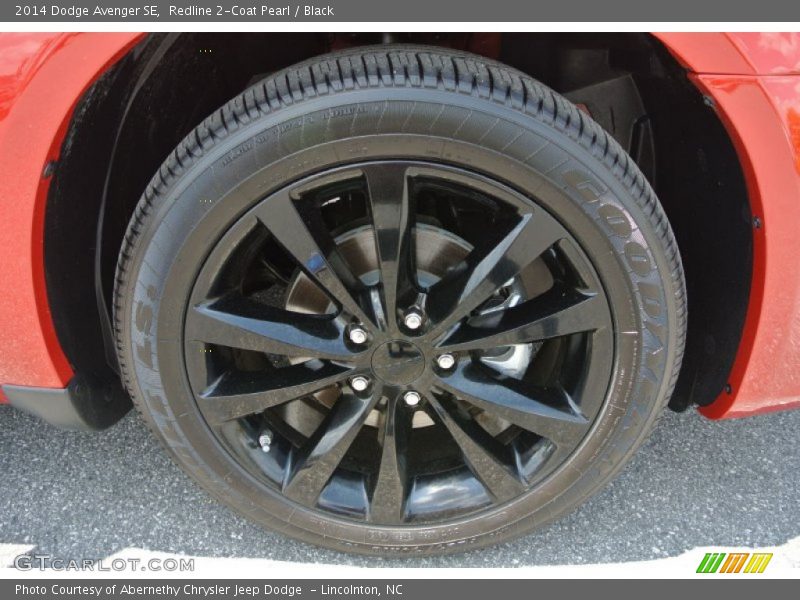 Redline 2-Coat Pearl / Black 2014 Dodge Avenger SE