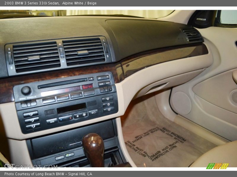 Alpine White / Beige 2003 BMW 3 Series 330i Sedan