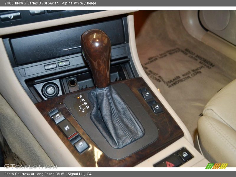 Alpine White / Beige 2003 BMW 3 Series 330i Sedan