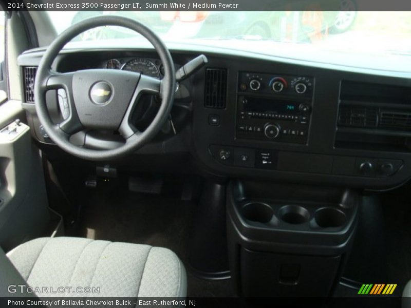 Summit White / Medium Pewter 2014 Chevrolet Express 3500 Passenger LT