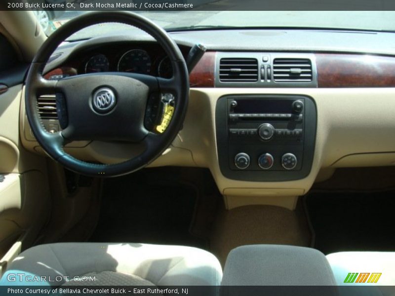 Dark Mocha Metallic / Cocoa/Cashmere 2008 Buick Lucerne CX