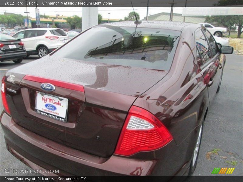 Cinnamon Metallic / Medium Light Stone 2012 Ford Fusion S