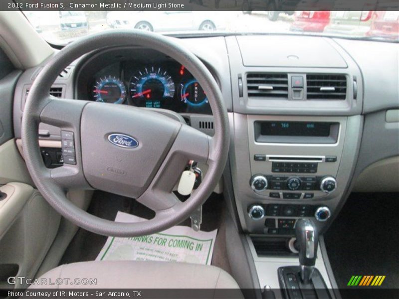 Cinnamon Metallic / Medium Light Stone 2012 Ford Fusion S