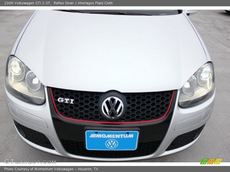 Reflex Silver / Interlagos Plaid Cloth 2006 Volkswagen GTI 2.0T