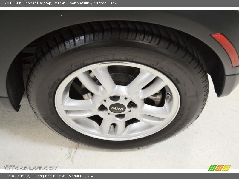 Velvet Silver Metallic / Carbon Black 2011 Mini Cooper Hardtop