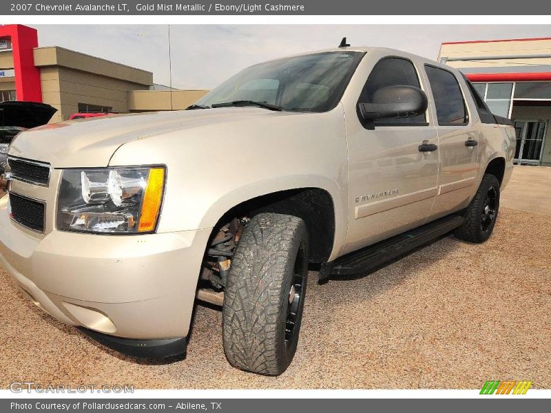 Gold Mist Metallic / Ebony/Light Cashmere 2007 Chevrolet Avalanche LT