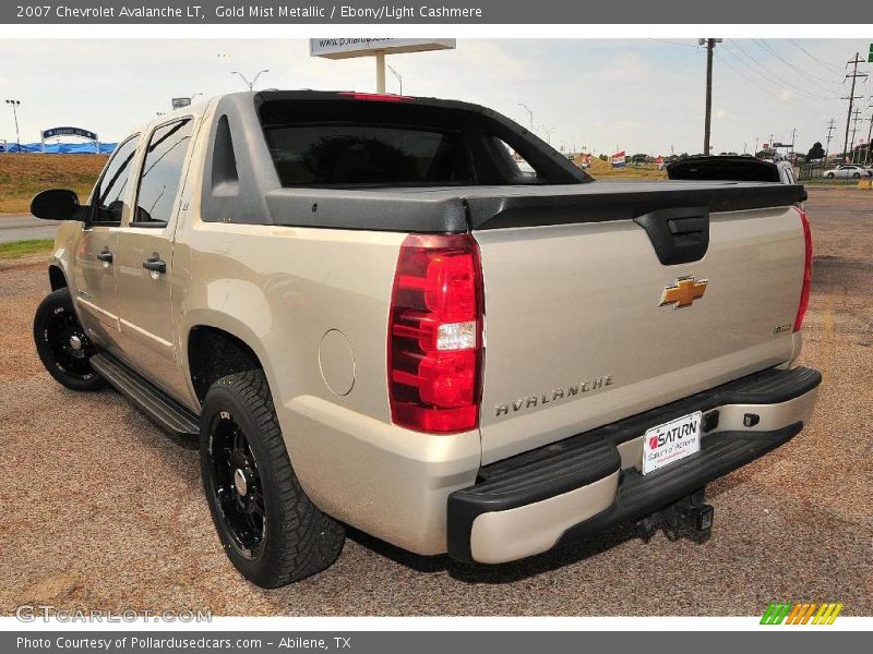 Gold Mist Metallic / Ebony/Light Cashmere 2007 Chevrolet Avalanche LT