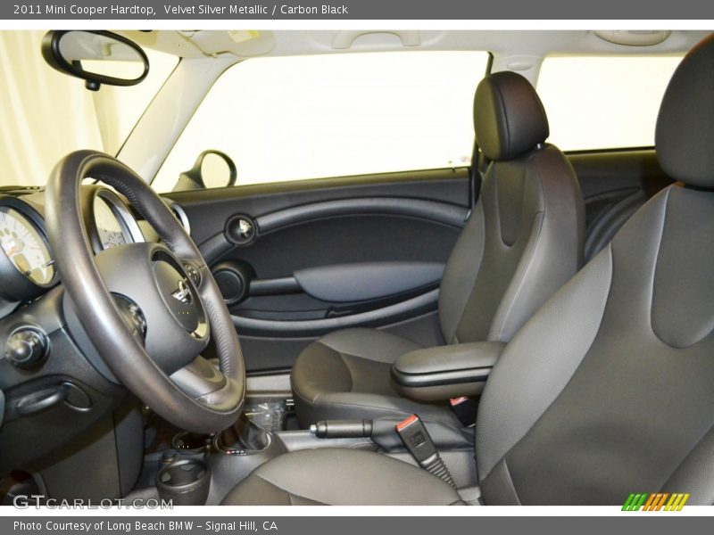 Velvet Silver Metallic / Carbon Black 2011 Mini Cooper Hardtop