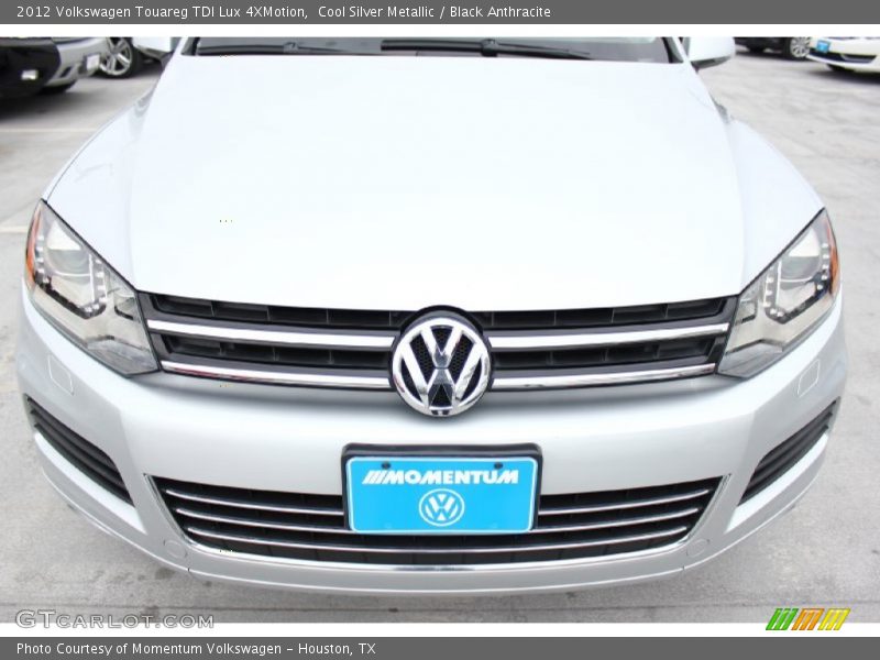 Cool Silver Metallic / Black Anthracite 2012 Volkswagen Touareg TDI Lux 4XMotion