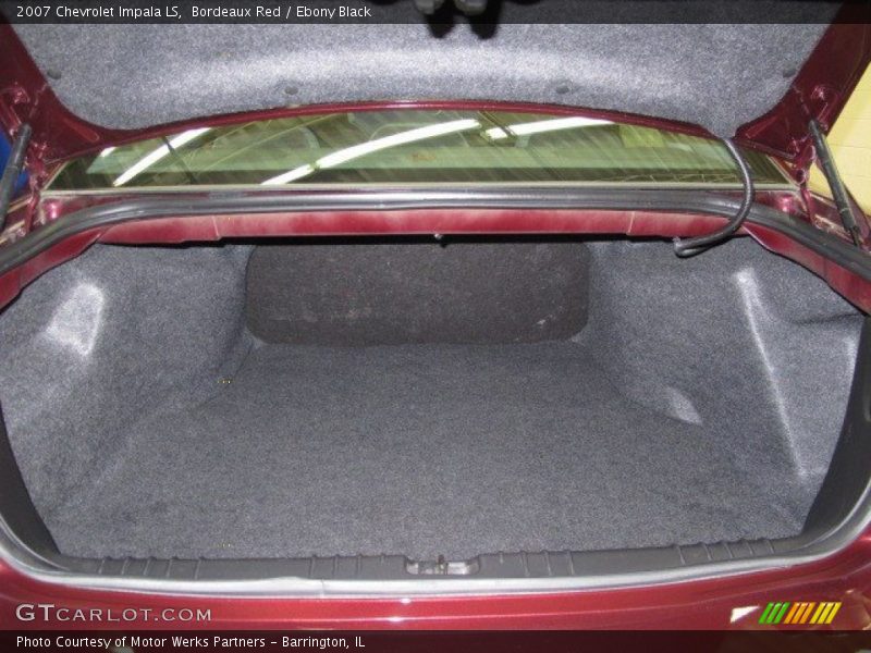 Bordeaux Red / Ebony Black 2007 Chevrolet Impala LS