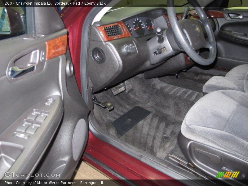 Bordeaux Red / Ebony Black 2007 Chevrolet Impala LS