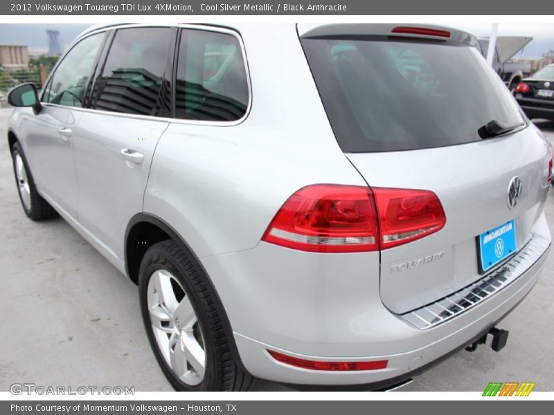 Cool Silver Metallic / Black Anthracite 2012 Volkswagen Touareg TDI Lux 4XMotion