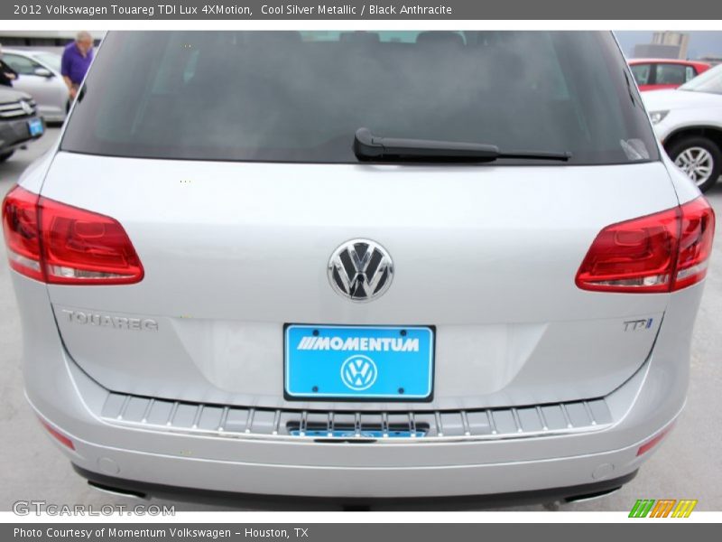 Cool Silver Metallic / Black Anthracite 2012 Volkswagen Touareg TDI Lux 4XMotion