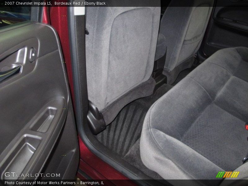 Bordeaux Red / Ebony Black 2007 Chevrolet Impala LS