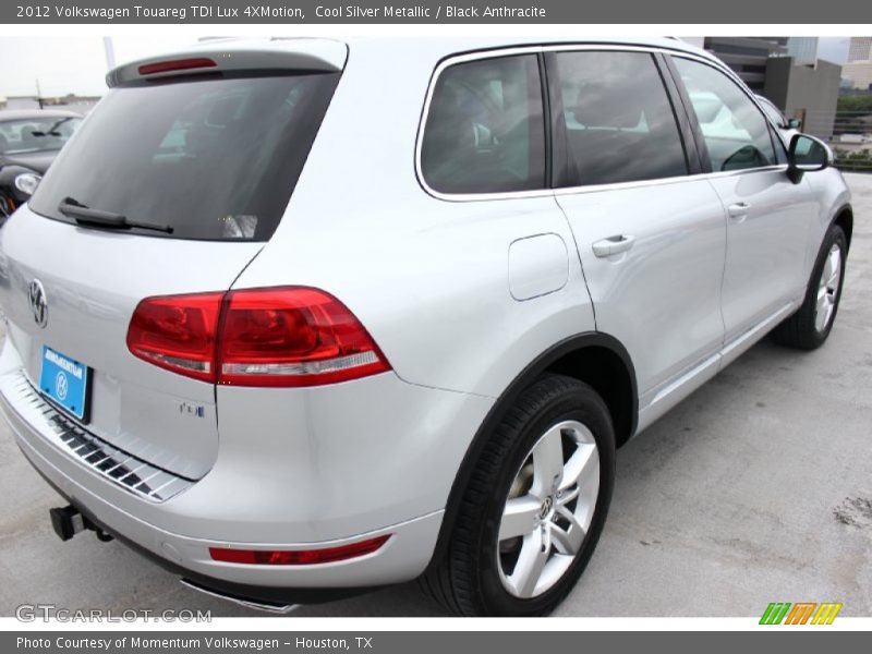 Cool Silver Metallic / Black Anthracite 2012 Volkswagen Touareg TDI Lux 4XMotion