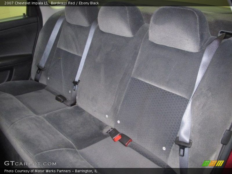 Bordeaux Red / Ebony Black 2007 Chevrolet Impala LS