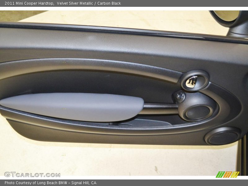 Velvet Silver Metallic / Carbon Black 2011 Mini Cooper Hardtop