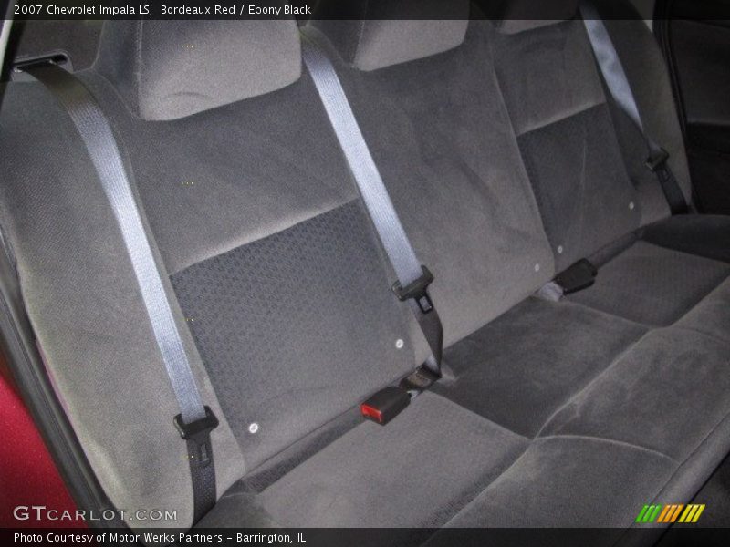 Bordeaux Red / Ebony Black 2007 Chevrolet Impala LS