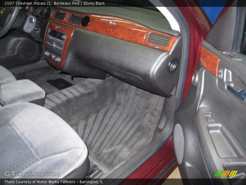 Bordeaux Red / Ebony Black 2007 Chevrolet Impala LS