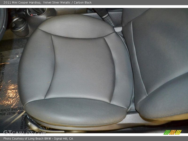 Velvet Silver Metallic / Carbon Black 2011 Mini Cooper Hardtop