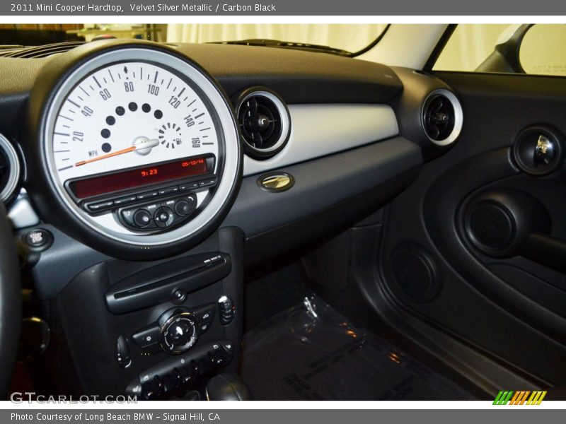 Velvet Silver Metallic / Carbon Black 2011 Mini Cooper Hardtop