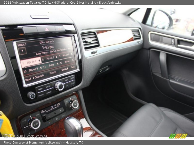 Cool Silver Metallic / Black Anthracite 2012 Volkswagen Touareg TDI Lux 4XMotion