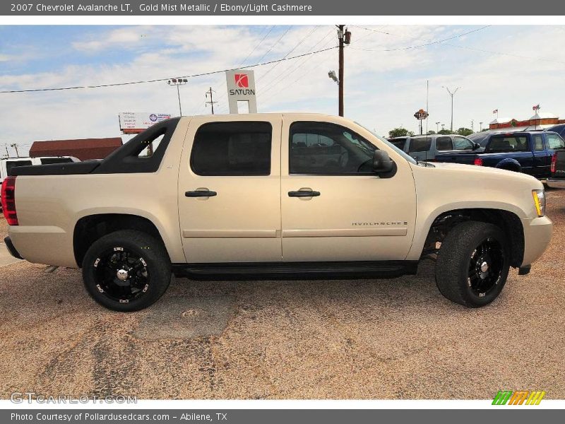 Gold Mist Metallic / Ebony/Light Cashmere 2007 Chevrolet Avalanche LT