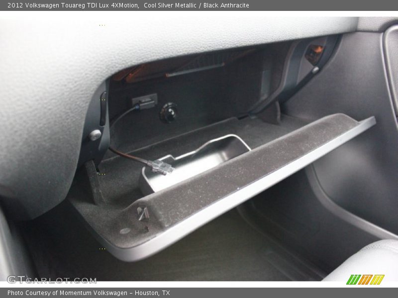Cool Silver Metallic / Black Anthracite 2012 Volkswagen Touareg TDI Lux 4XMotion