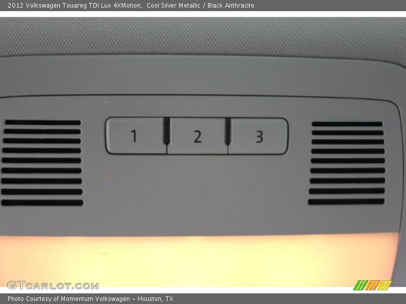 Cool Silver Metallic / Black Anthracite 2012 Volkswagen Touareg TDI Lux 4XMotion