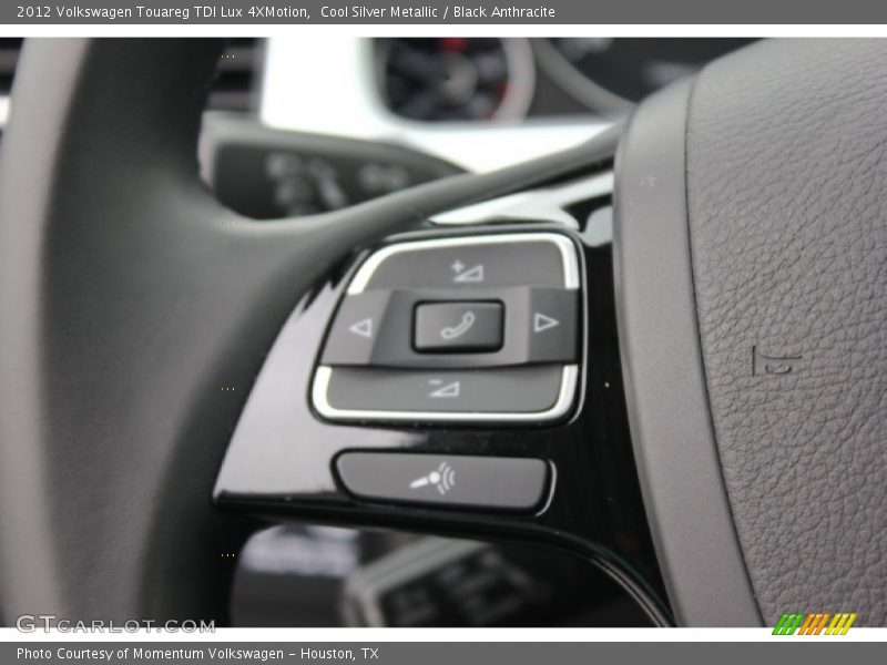 Cool Silver Metallic / Black Anthracite 2012 Volkswagen Touareg TDI Lux 4XMotion
