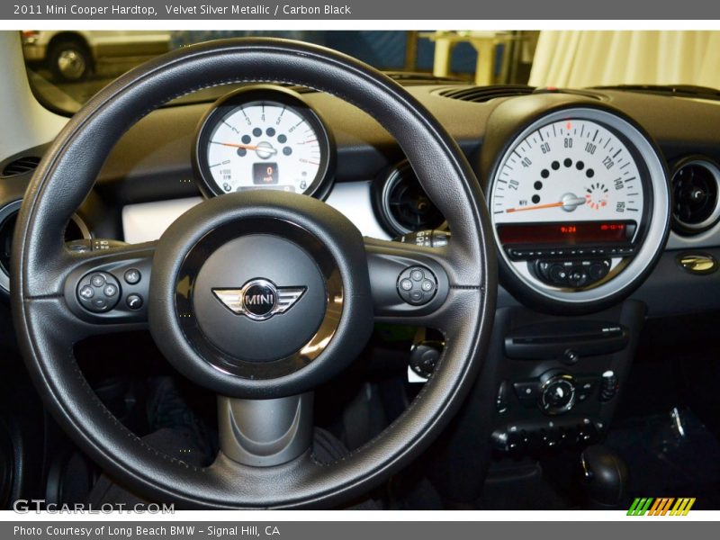 Velvet Silver Metallic / Carbon Black 2011 Mini Cooper Hardtop