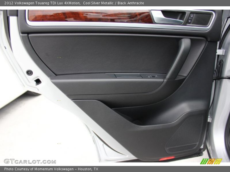 Cool Silver Metallic / Black Anthracite 2012 Volkswagen Touareg TDI Lux 4XMotion