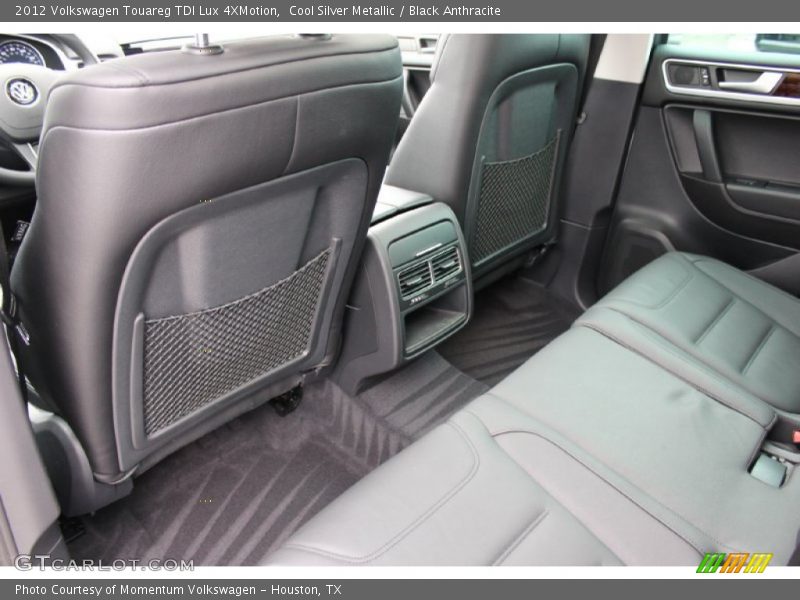 Cool Silver Metallic / Black Anthracite 2012 Volkswagen Touareg TDI Lux 4XMotion