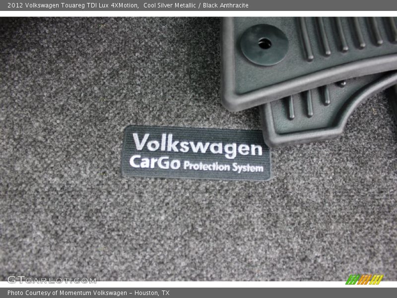 Cool Silver Metallic / Black Anthracite 2012 Volkswagen Touareg TDI Lux 4XMotion