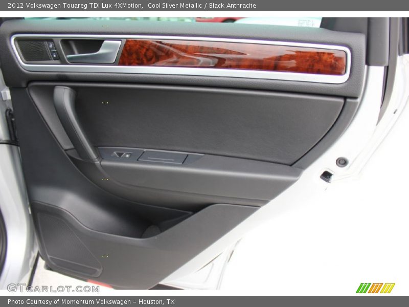 Cool Silver Metallic / Black Anthracite 2012 Volkswagen Touareg TDI Lux 4XMotion