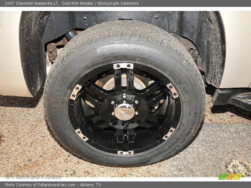 Gold Mist Metallic / Ebony/Light Cashmere 2007 Chevrolet Avalanche LT