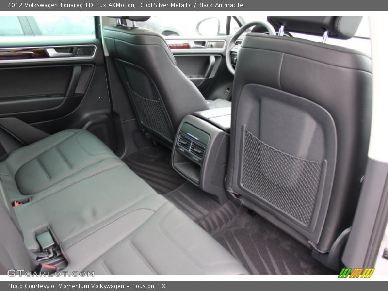 Cool Silver Metallic / Black Anthracite 2012 Volkswagen Touareg TDI Lux 4XMotion