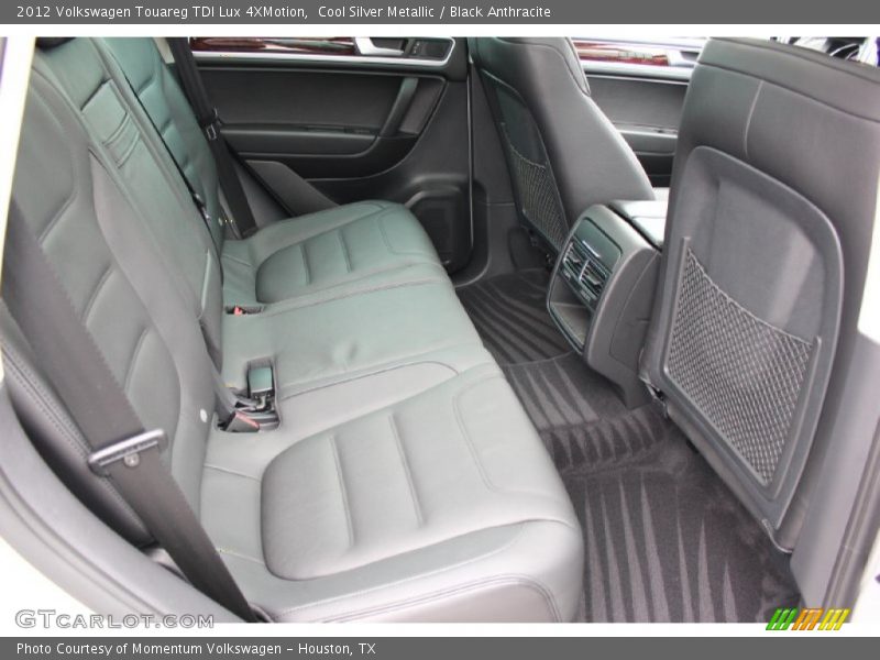 Cool Silver Metallic / Black Anthracite 2012 Volkswagen Touareg TDI Lux 4XMotion