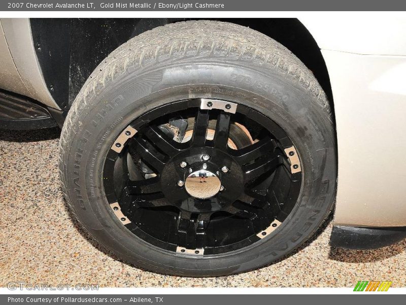 Gold Mist Metallic / Ebony/Light Cashmere 2007 Chevrolet Avalanche LT