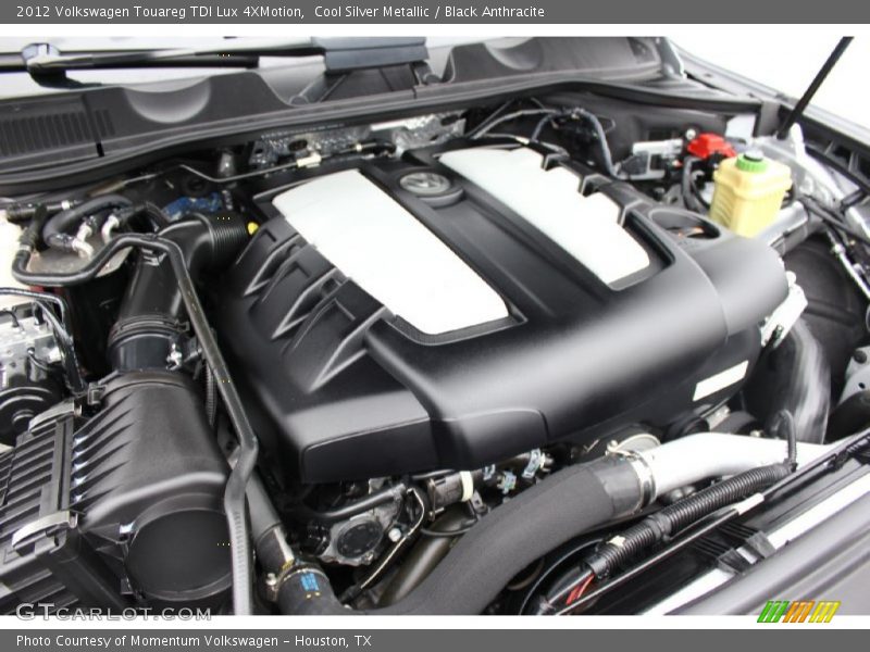 Cool Silver Metallic / Black Anthracite 2012 Volkswagen Touareg TDI Lux 4XMotion