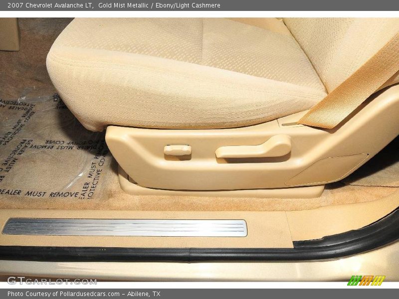 Gold Mist Metallic / Ebony/Light Cashmere 2007 Chevrolet Avalanche LT