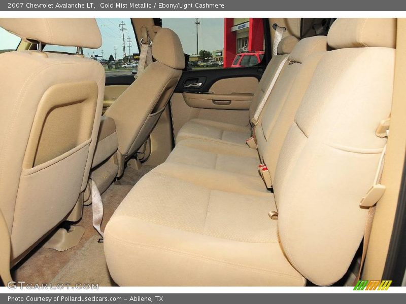 Gold Mist Metallic / Ebony/Light Cashmere 2007 Chevrolet Avalanche LT