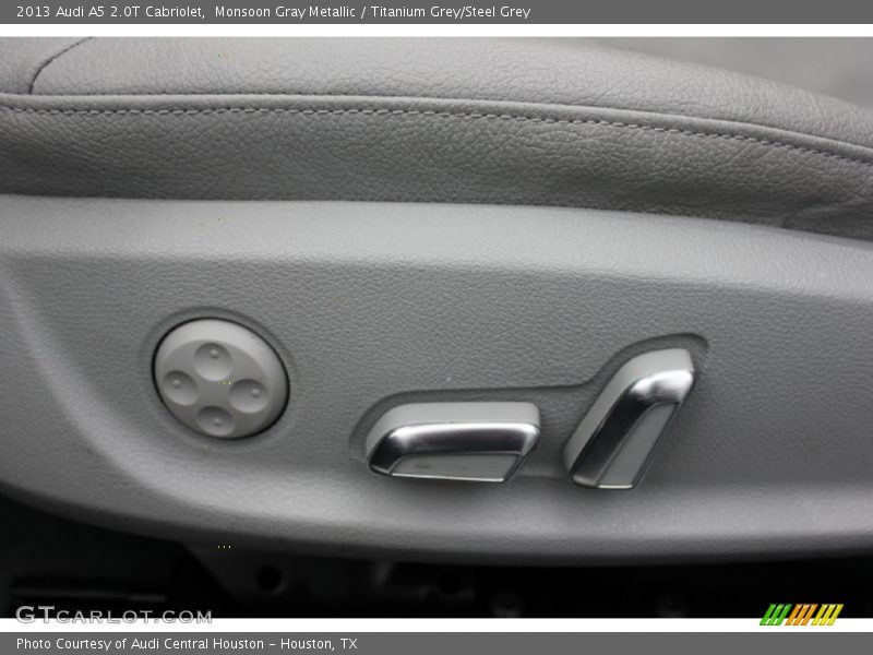 Monsoon Gray Metallic / Titanium Grey/Steel Grey 2013 Audi A5 2.0T Cabriolet
