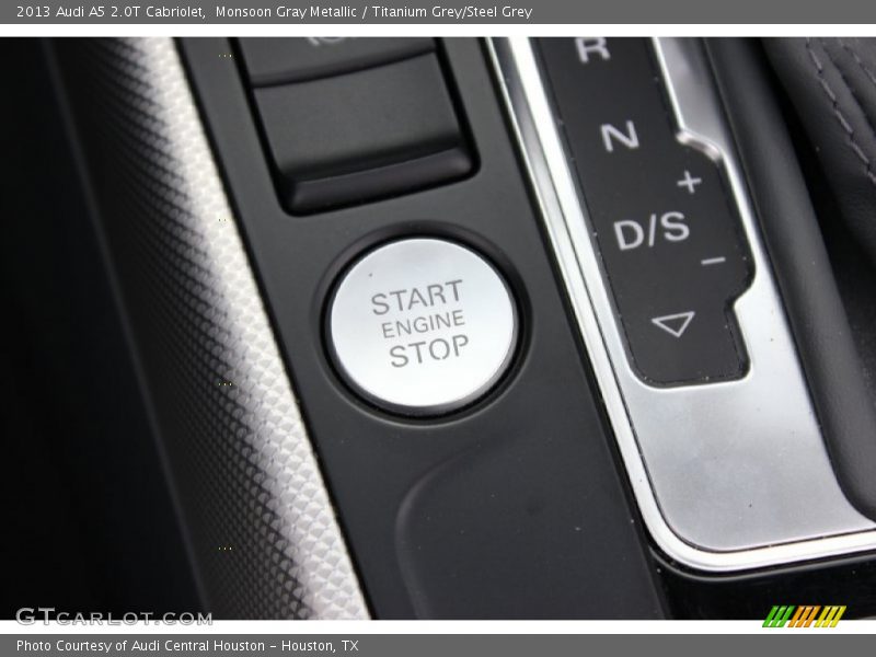 Monsoon Gray Metallic / Titanium Grey/Steel Grey 2013 Audi A5 2.0T Cabriolet
