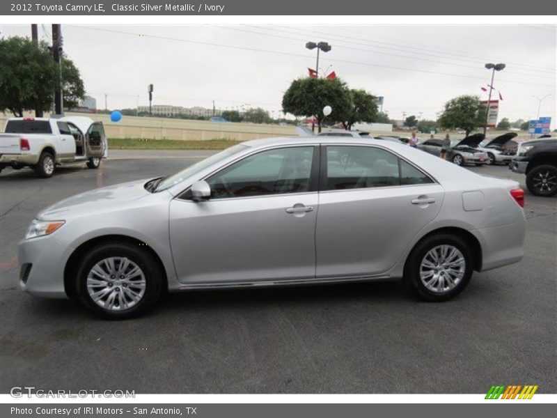 Classic Silver Metallic / Ivory 2012 Toyota Camry LE