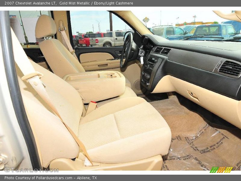 Gold Mist Metallic / Ebony/Light Cashmere 2007 Chevrolet Avalanche LT