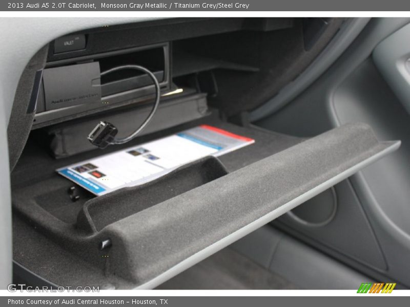 Monsoon Gray Metallic / Titanium Grey/Steel Grey 2013 Audi A5 2.0T Cabriolet